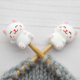 Fox and Pine Stitch Stoppers