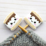 Fox and Pine Stitch Stoppers