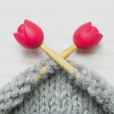 Fox and Pine Stitch Stoppers