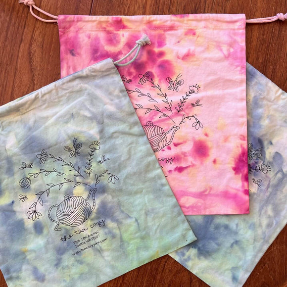 Tea Cozy Ice Dye Project Bag