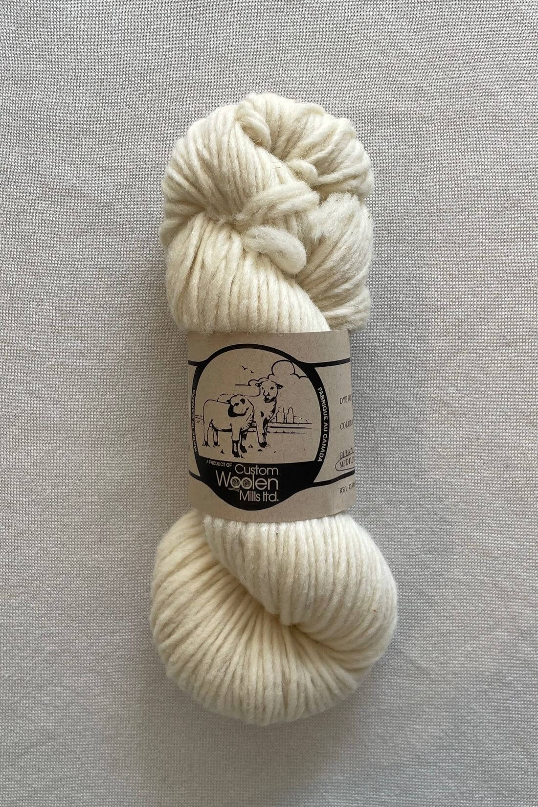 Custom Woolen Mills Prairie Wool Medium Soft Spun – Tea Cozy Yarn Shop