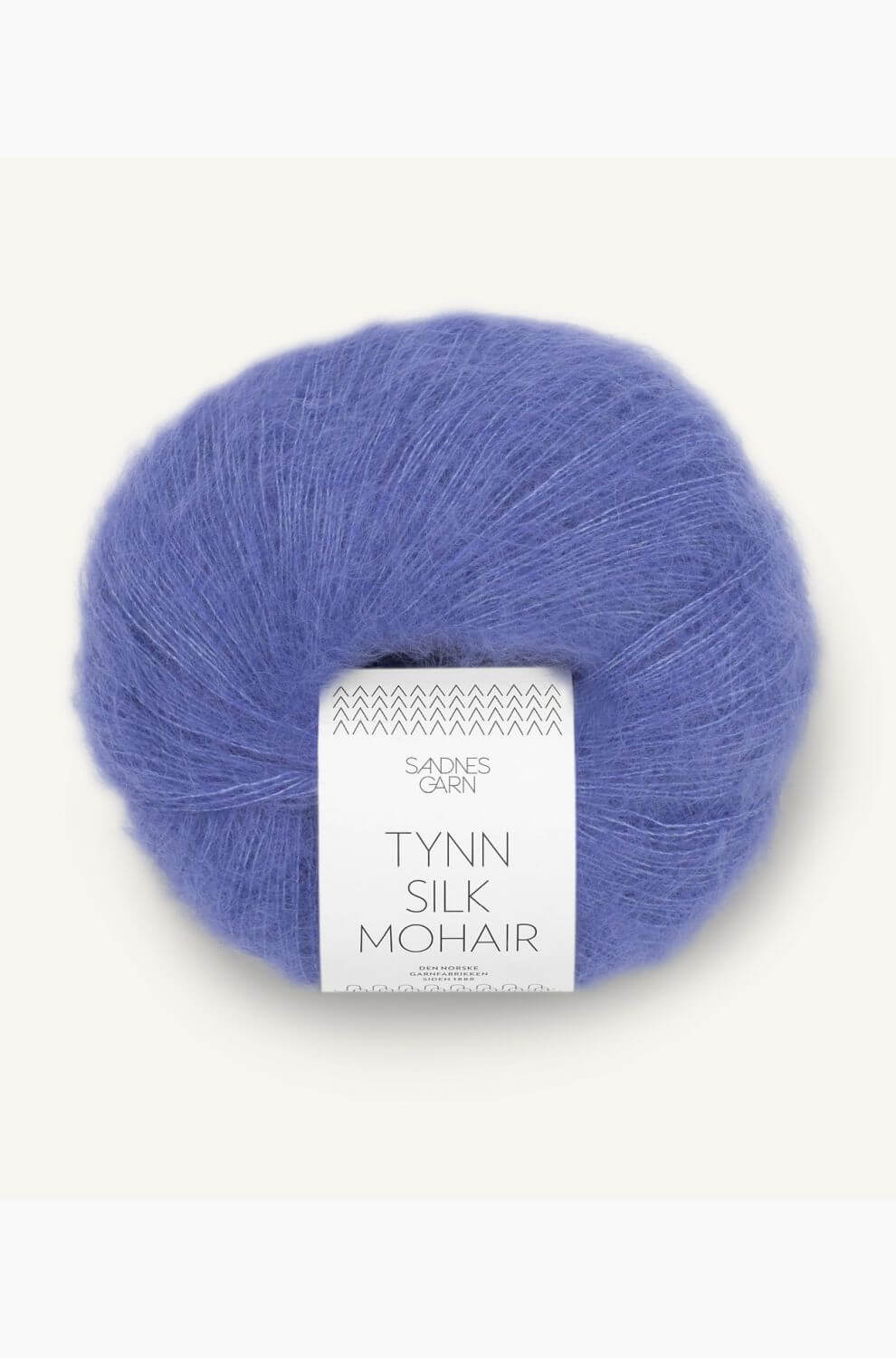 Silk + Mohiair blend yarn from Sandnes Garn